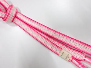 未使用品　正絹　手組帯締め